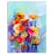 Designart - Abstract Floral Watercolor Painting - Large Floral Canvas Art Print